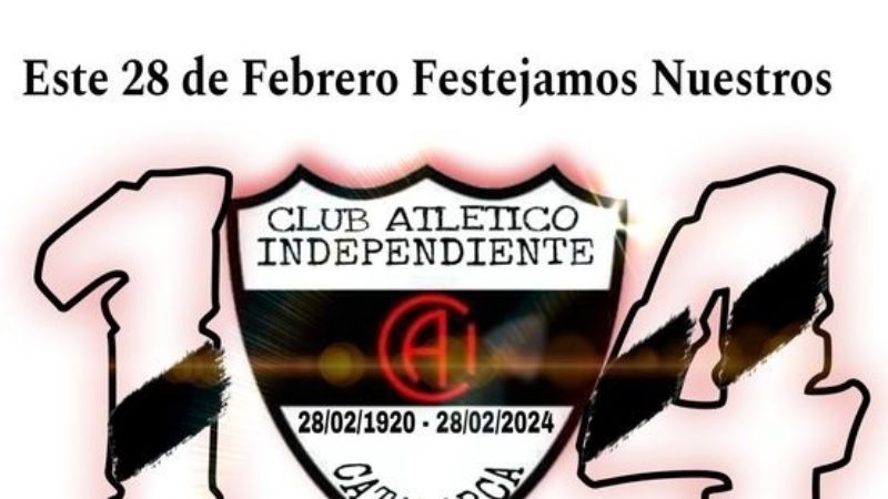 El CAI de la 1 de Mayo festeja sus 104 años