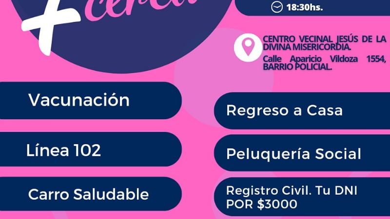 Desarrollo Más Cerca en tu Barrio