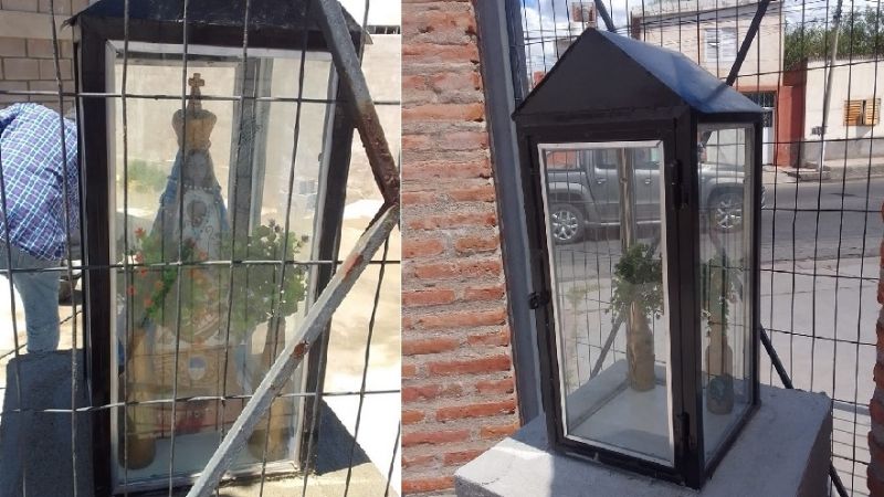 Roban imagen de la Virgen del Valle, en El Auténtico