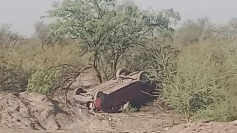 Un muerto por fatal vuelco en Ricón, Pomán