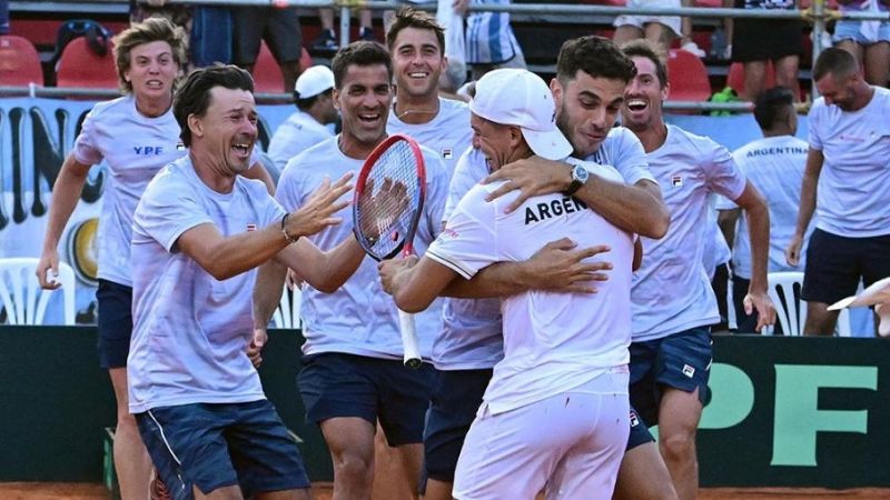 Báez metió a la Argentina en el Grupo Mundial