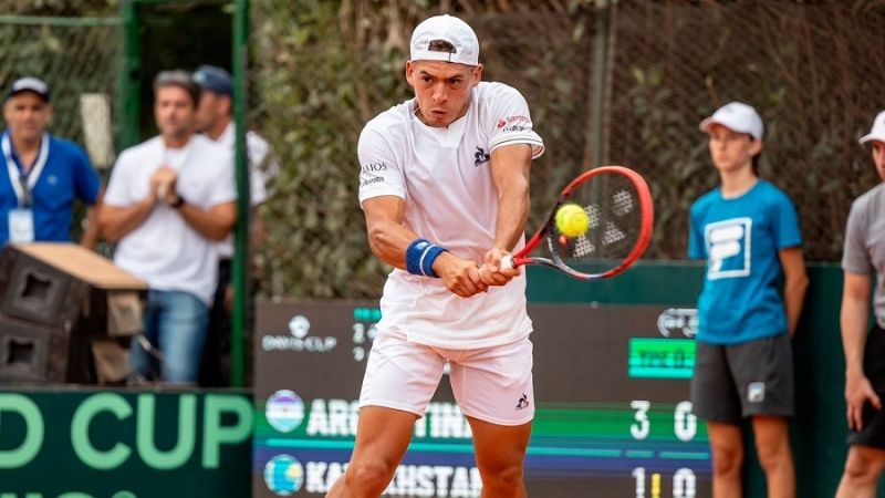 Báez metió a la Argentina en el Grupo Mundial