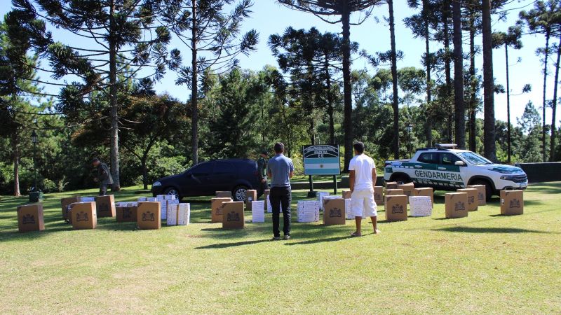 Incautan 41.480 paquetes de cigarrillos sin aval legal