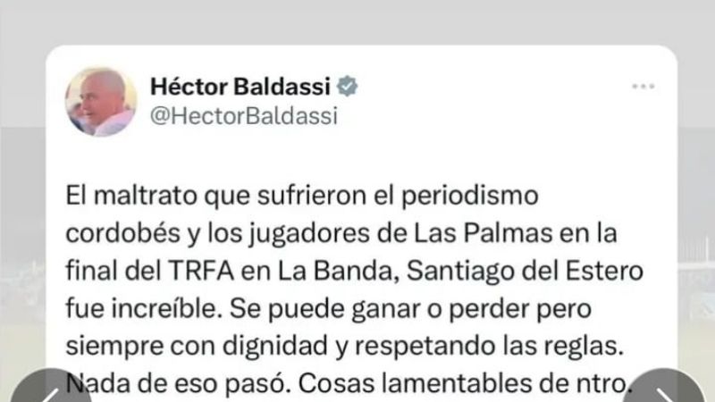 Las Palmas…, “tarde piaste…”