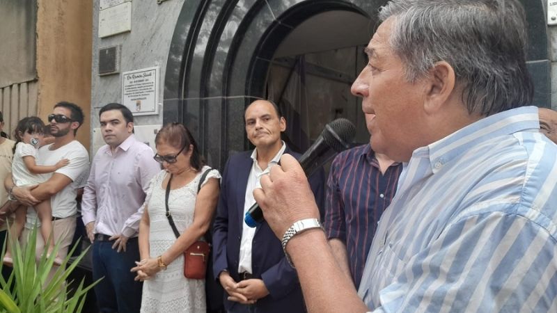 Nutrido y sentido homenaje a Ramón Saadi