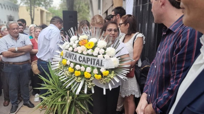Nutrido y sentido homenaje a Ramón Saadi