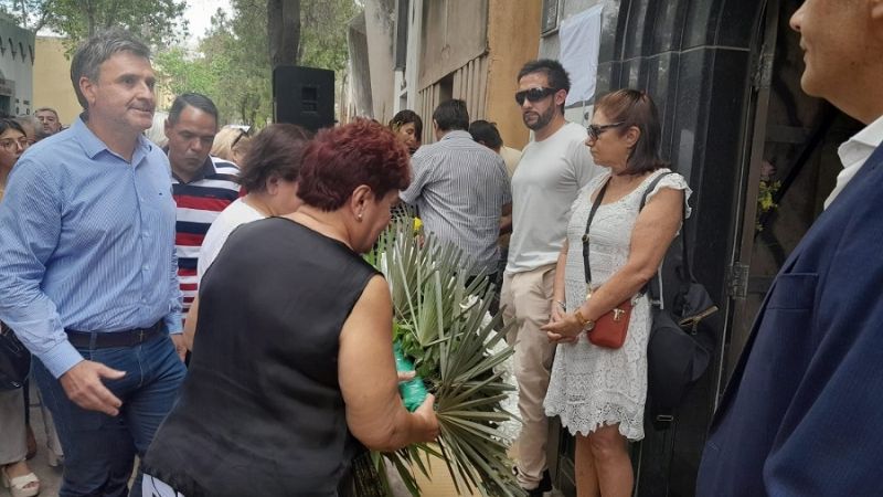 Nutrido y sentido homenaje a Ramón Saadi