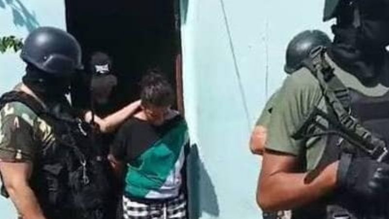 Desbaratan punto de venta de Drogas en Santa Rosa