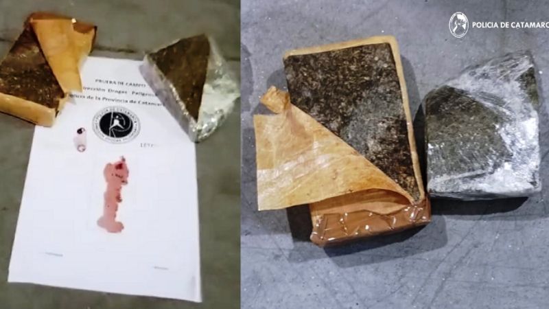 Incautan una encomienda con una importante cantidad de marihuana