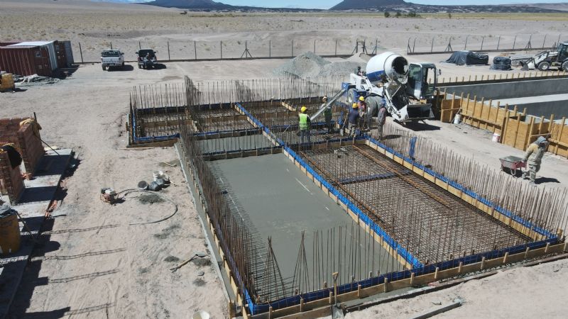 Avanza la obra de cloacas en la Villa de Antofagasta