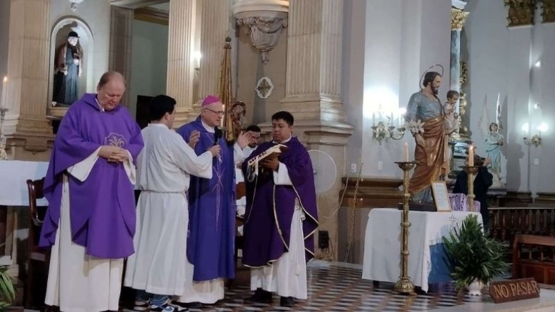 Urbanc celebró los 17 años de ordenación episcopal
