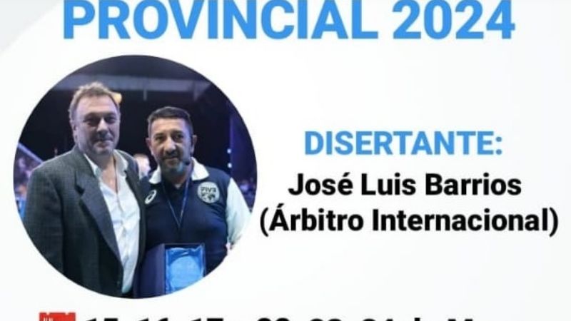 Vóley: Curso de Árbitro Provincial 2024