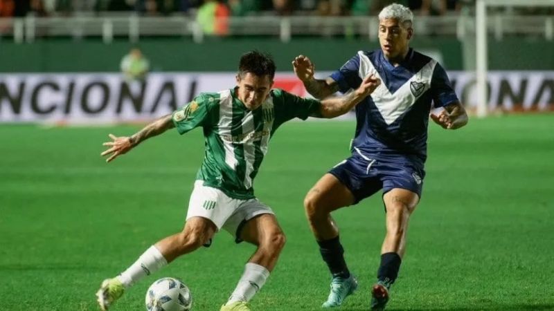 Vélez festejó ante Banfield y está entre los de arriba