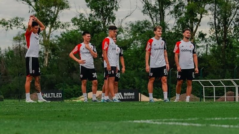 River prepara el equipo para la Supercopa Argentina