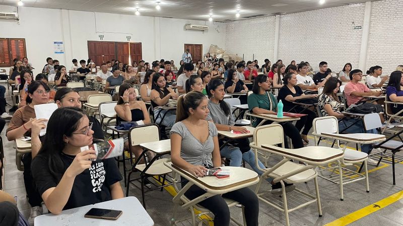 Salud le dio la bienvenida a más de 450 ingresantes