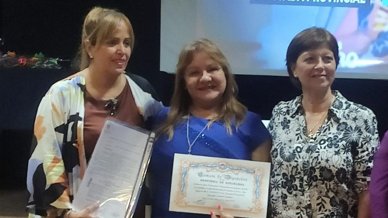 Día Internacional de la Mujer Trabajadora: reconocimiento para Gladys Moro