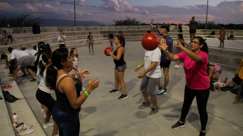 Salud cerró las actividades por el Día Mundial de la Obesidad en el Parque de los Vientos