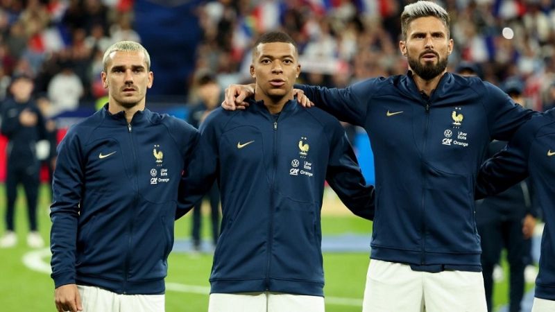 Mbappé, Griezmann y Giroud, a los Juegos Olímpicos?