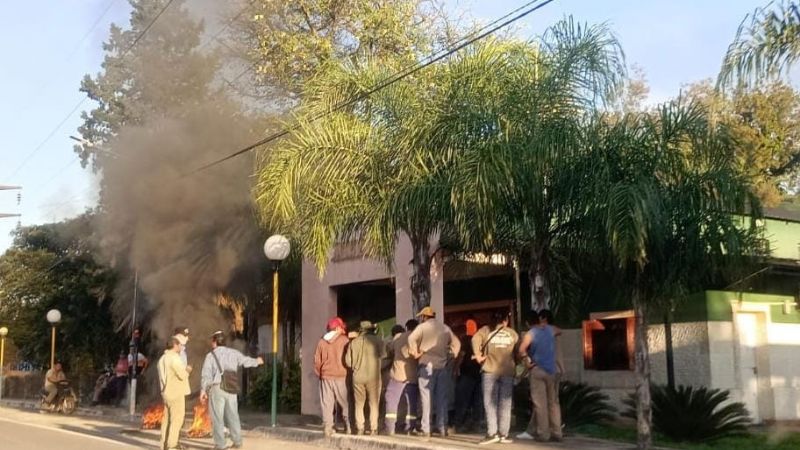 Tomaron el municipio de Bañado de Ovanta