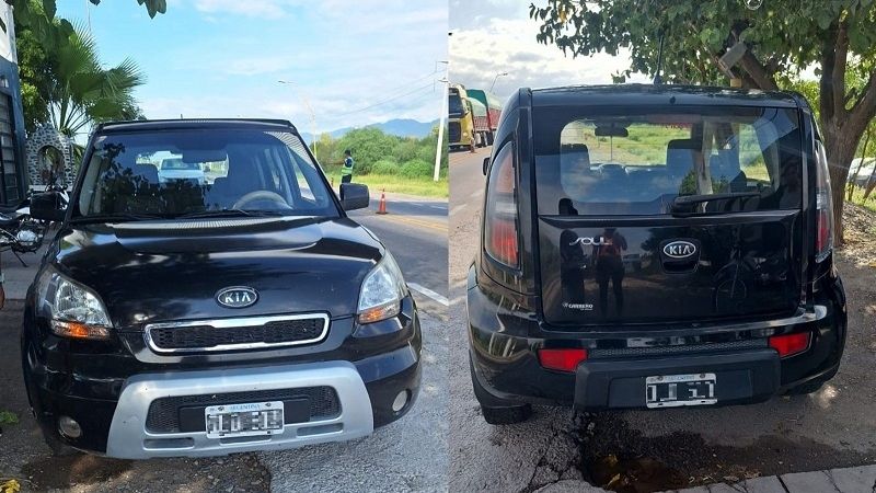 Retienen un vehículo con pedido judicial de La Rioja