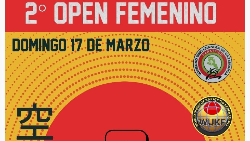 2do. Open Femenino de Karate Catamarca 2024