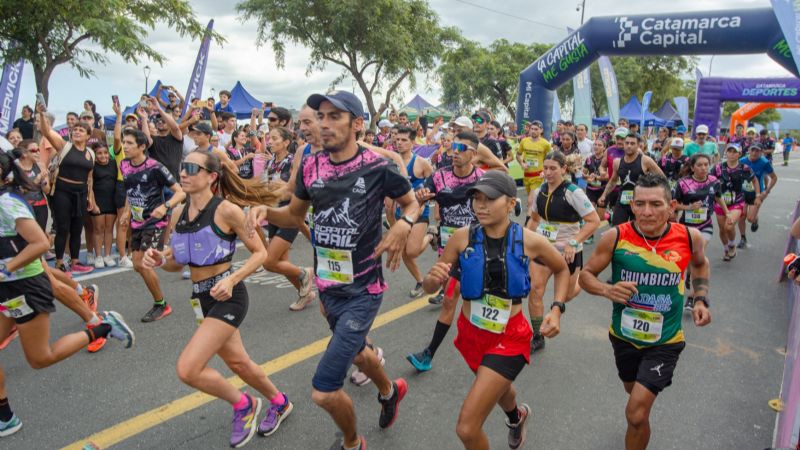 Exitoso nacional de trail en Catamarca