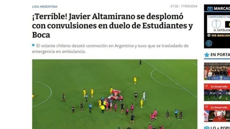 Enorme repercusión por Altamirano en Chile y otros países