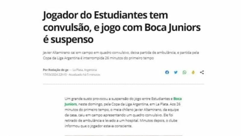 Enorme repercusión por Altamirano en Chile y otros países