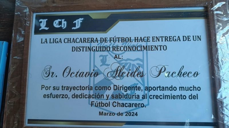 Homenaje a dirigentes con los torneos de Las Chacras