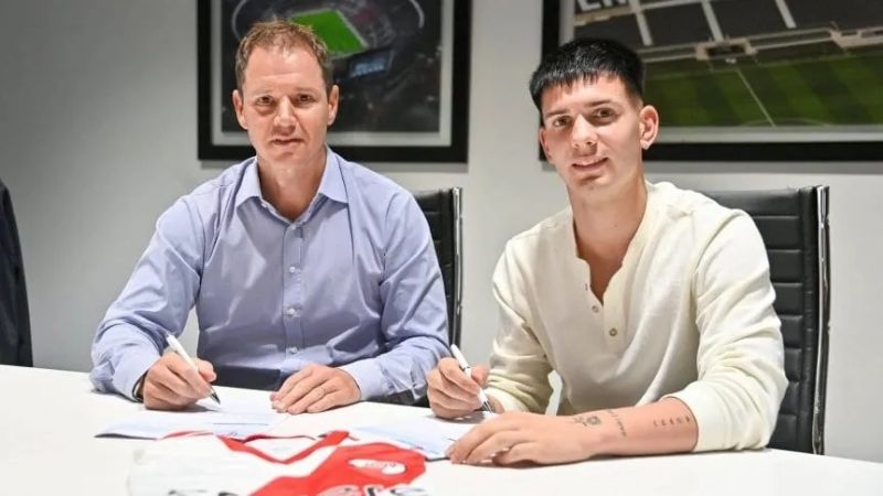 Mastantuono renovó con River hasta diciembre del ‘26