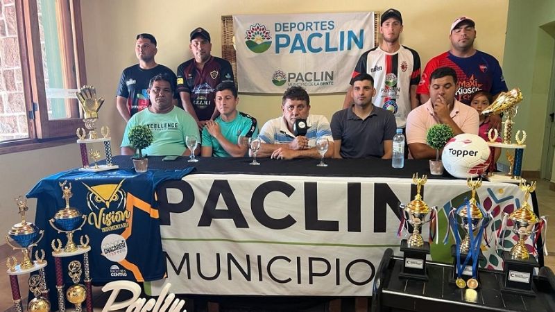 Presentaron las finales de la Liga de Fútbol de Paclín