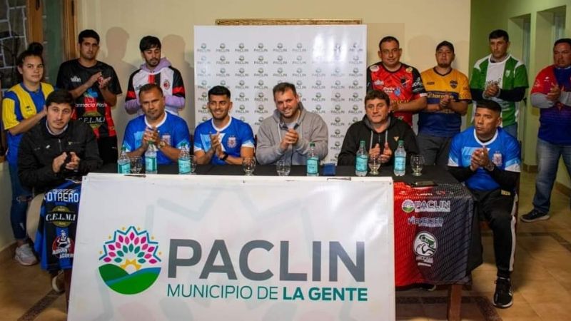 Presentaron las finales de la Liga de Fútbol de Paclín