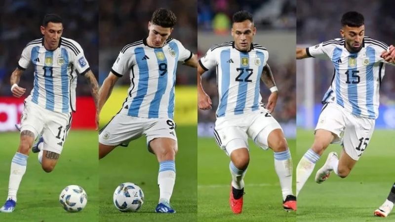 Scaloni analiza dos esquemas para El Salvador