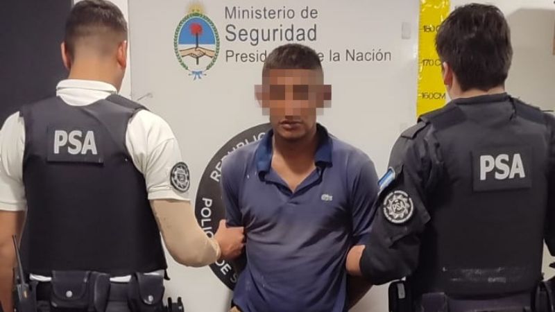 La PSA detuvo a un hombre por robo en aeroparque