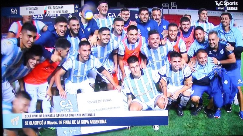 Atlético Tucumán goleó y avanzó en la Copa Argentina