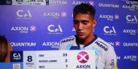 AYRTON PORTILLO, el capitán, que hizo el primer gol de 