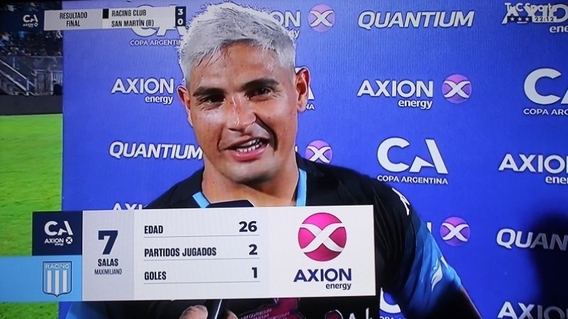 Racing goleó y sigue en la Copa Argentina