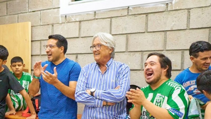 Las Chacras agasajó a las/os chicas/os down