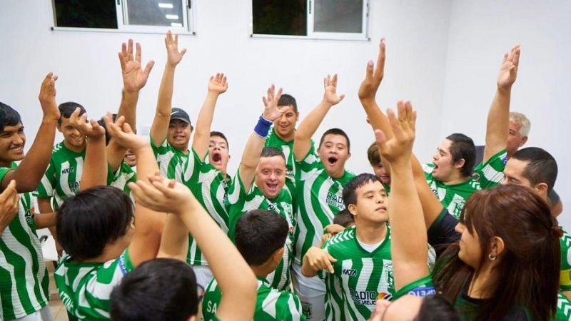 Las Chacras agasajó a las/os chicas/os down