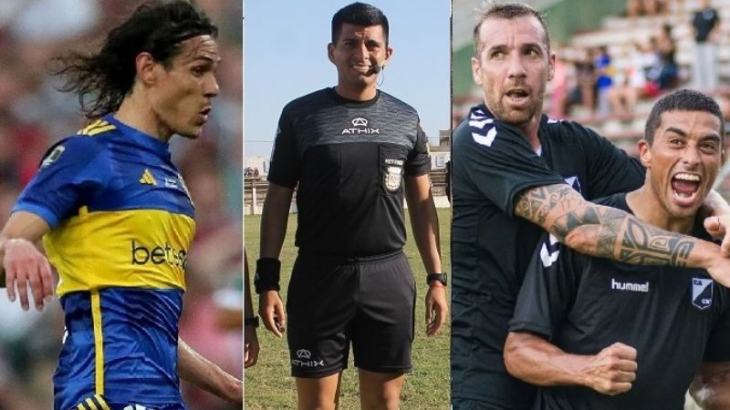 Boca-Central Norte, con “Fede” Cano de línea