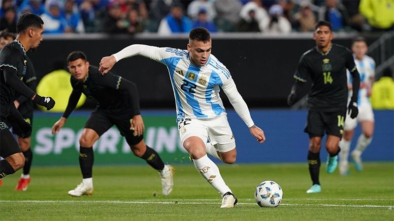 Lautaro y su sequía goleadora en la Selección