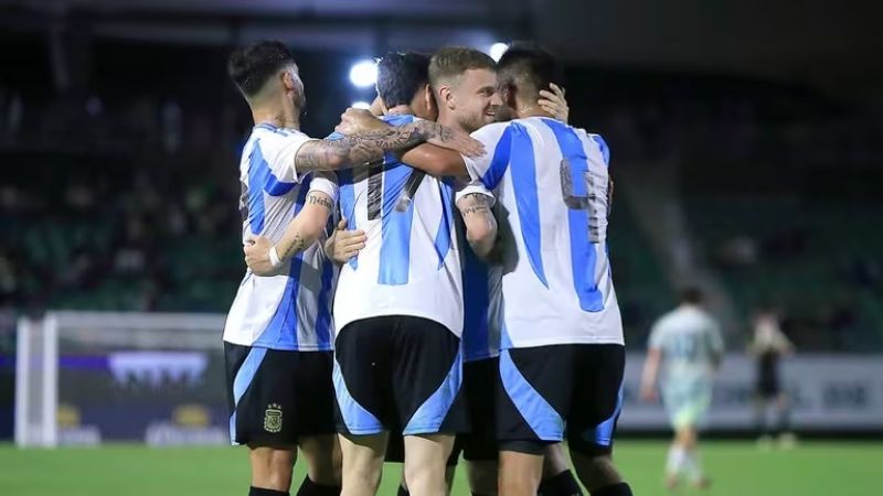 Argentina Sub23 venció 4-2 a México