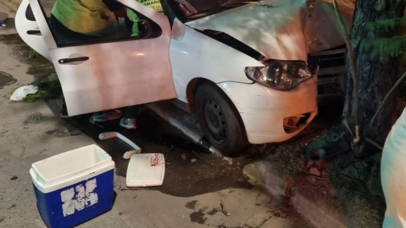 Conductor falleció tras terrible choque