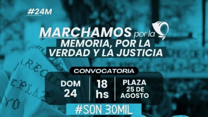 “Día de Memoria” en la Plaza 25 de Agosto