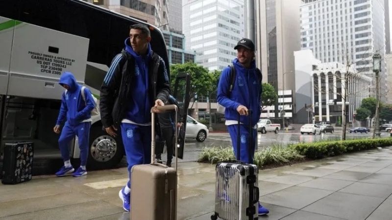 La Selección ya está en Los Ángeles
