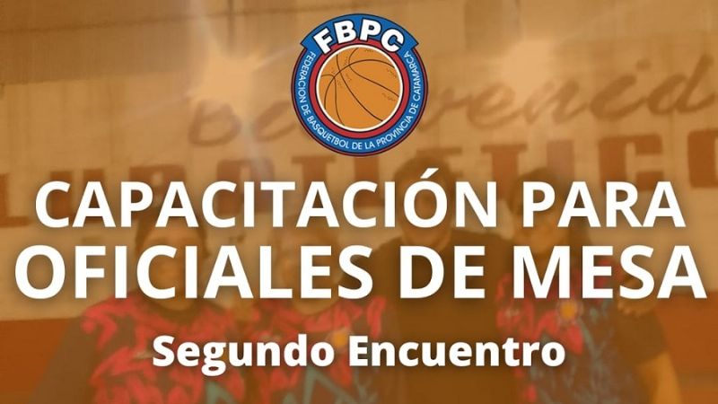 Capacitación para Oficiales de Mesa de Básquet