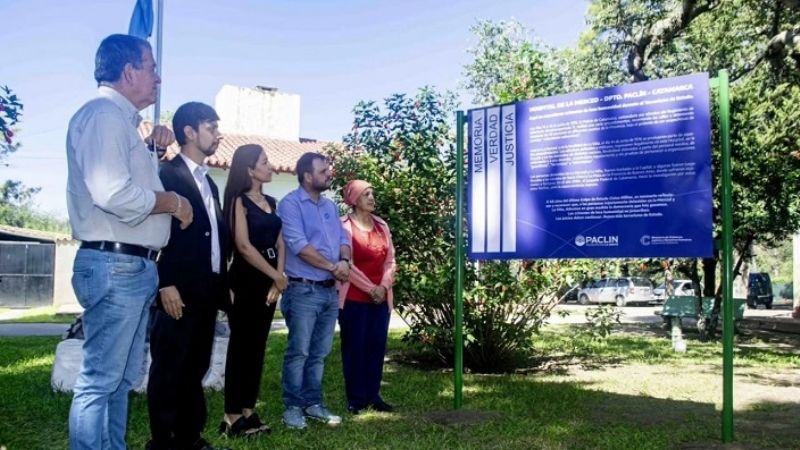 El Hospital de La Merced fue señalizado como Sitio de la Memoria