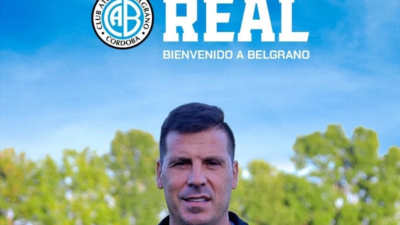 El “tapado” Juan Cruz Real,  nuevo DT de Belgrano
