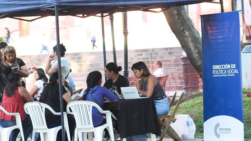 La Cámara de Diputados desplegó acciones sociales