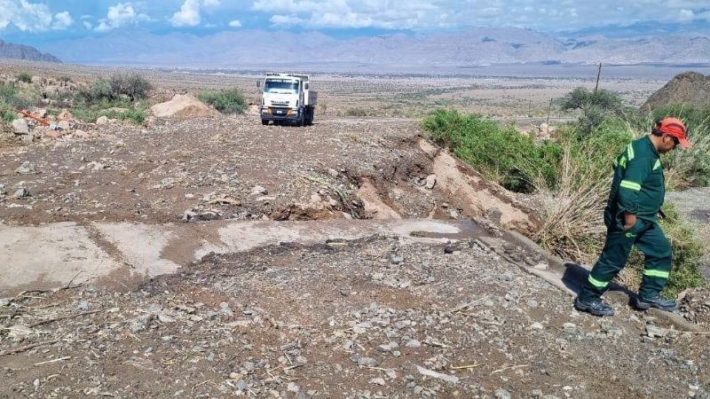 Se habilitaron los accesos y las Termas de Fiambalá